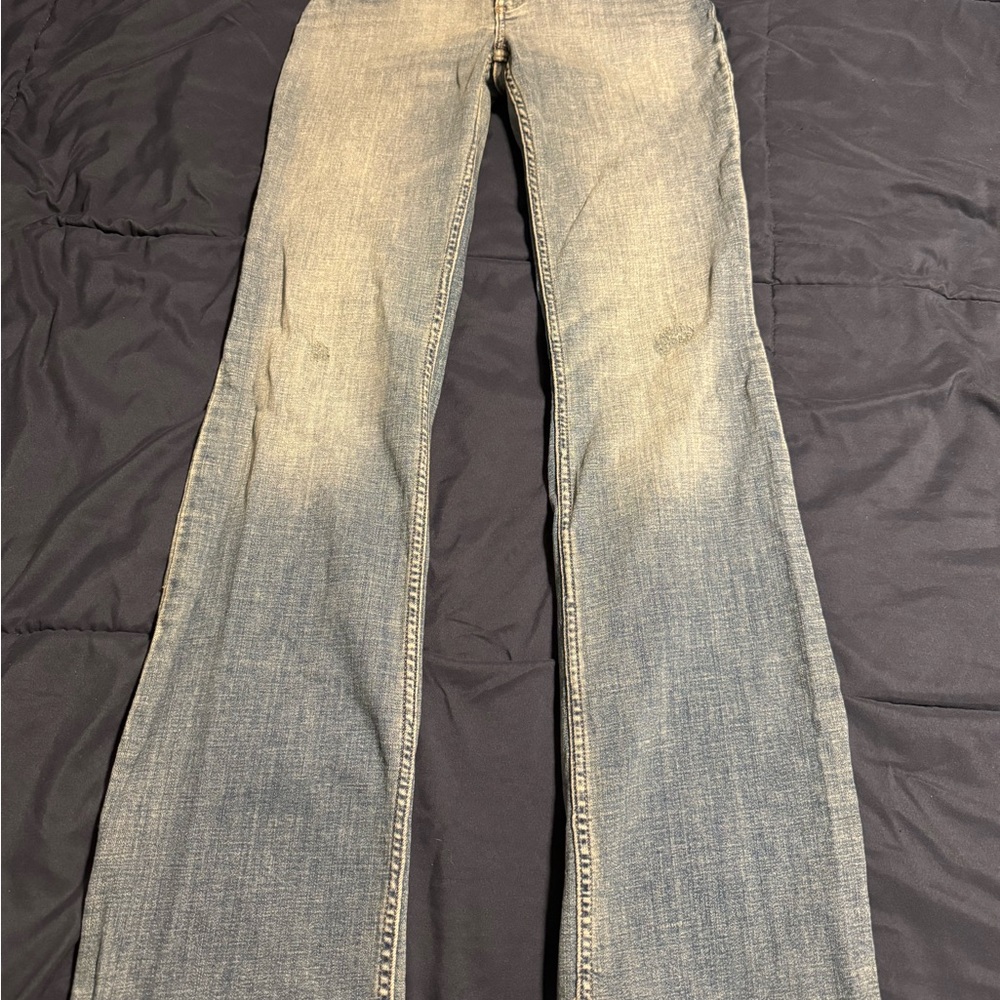 Wrangler Light Blue Women's Flare Jeans